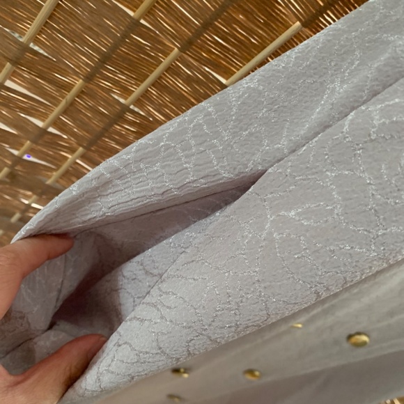 INCREDIBLE vintage pale purple double breasted duster coat with gold buttons - Picture 13 of 16